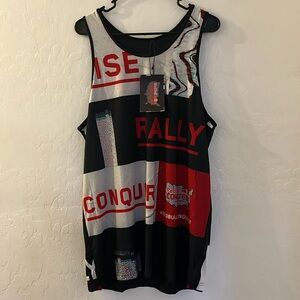 Men’s reversible basketball Red Bull tank top